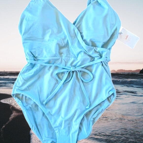 Andie Swim The Belmar One Piece Cablu Eco Nylon Size Large - Picture 4 of 11